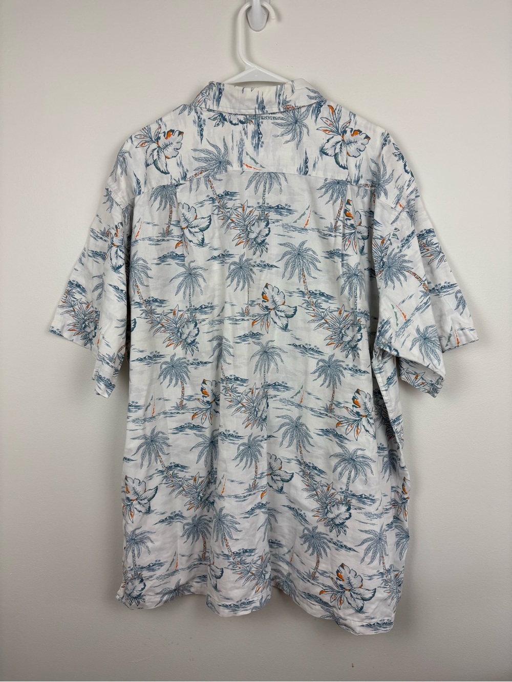 Nautica Men's Short Sleeved Button Up 2X Tropical 100% Cotton Resortwear Aloha - Picture 4 of 8